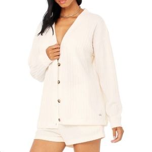 RIBBED TAKE COMFORT CARDIGAN